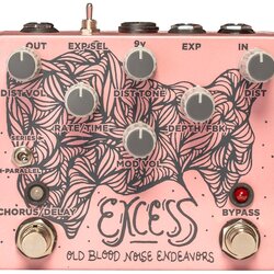 Old Blood Noise Endeavors Excess Delay / Chorus Distortion Effects Pedal