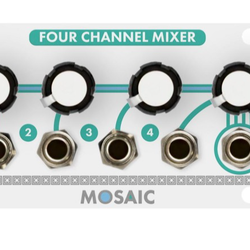 Mosaic Four Channel Mixer