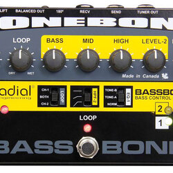 Radial Engineering Bassbone V2 Bass Preamp and DI Box