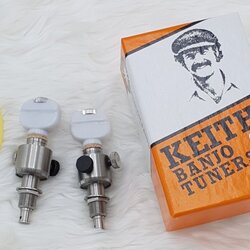 Keith Banjo Tuners Stainless Steel D-Tuners 1/2 (for guitar)