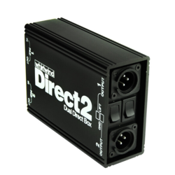 Whirlwind DIRECT2 - Passive, Two Channel Direct Box