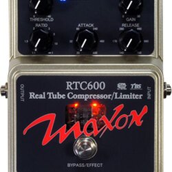 Maxon RTC600 Real Tube Compressor Guitar Effects Pedal