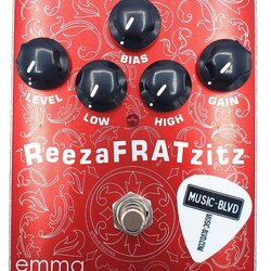 EMMA ReezaFRATZzitz II Overdrive and Distortion Guitar Effects Pedal