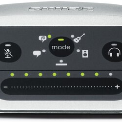 Shure Motiv MVi Digital Audio Interface with USB and Lightning Cables Included