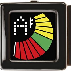 Snark Mini Guitar & Bass Clip-On Tuner Orange