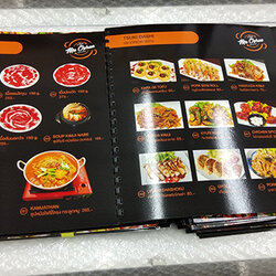 เมนูอาหาร