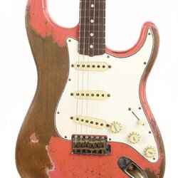 Fender Custom Shop 1962 Stratocaster Ultimate Relic Faded Coral Pink Masterbuilt Kyle McMillin