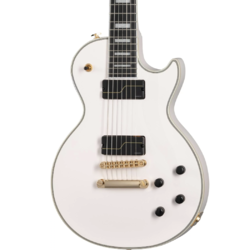 Epiphone 7-string Matt Heafy Les Paul Custom Origins Electric Guitar - Bone White