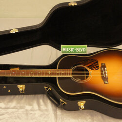 Gibson J-45 Custom Acoustic-Electric Guitar Vintage Sunburst