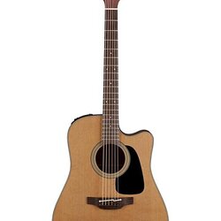 Takamine Pro Series 1 Dreadnought Cutaway Acoustic Electric Guitar - Natural