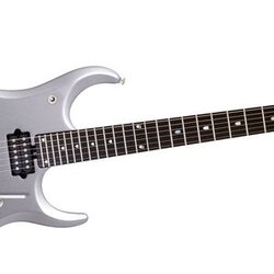 Music Man JP13 John Petrucci 6-String Electric Guitar Platinum Silver