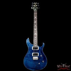 PRS Wild West Guitars Special Run CE 24 Flame Maple Top and 57/08 PU Whale Blue No.238562