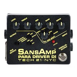 Tech 21 SansAmp Para Driver DI Preamp Pedal V1