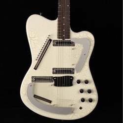 Italia Modena Sitar - Crackle White