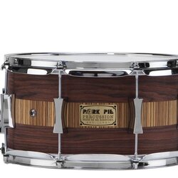Pork Pie Rosewood Zebra Maple Snare Drum