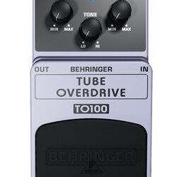 Behringer TO100 Tube Overdrive Guitar Effects Pedal