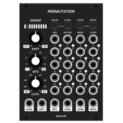 Grayscale Permutation 18hp (Black)
