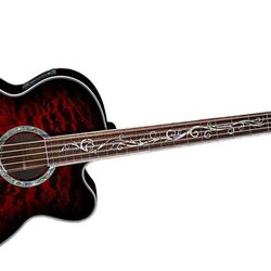 Michael Kelly Dragonfly 5-String Acoustic-Electric Bass Trans Black Cherry Burst
