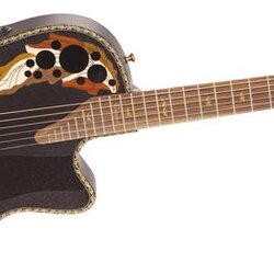 Ovation Adamas 2008 Collector's Edition Acoustic-Electric Guitar(Black)