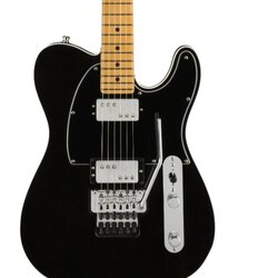 Fender American Ultra Luxe Telecaster Floyd Rose HH - Mystic Black