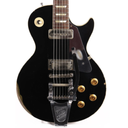 Gibson Custom Shop 1956 Les Paul Made 2 Measure Black over Gold