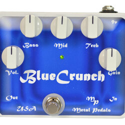 Metal Pedals Blue Crunch Pre-Amp Pedal