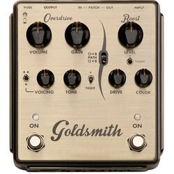 Egnater Goldsmith Overdrive/Boost Guitar Effects Pedal