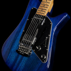 Music Man Limited Edition Albert Lee HH Electric Guitar Neptune Blue