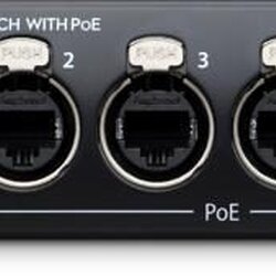 PreSonus SW5E 5-port Audio Video Bridging Switch w/ PoE