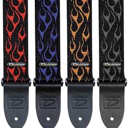 Dunlop D-38 Flambe Nylon Guitar Strap