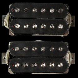 OX4 The Hot Duane Humbucker Pickup Set Black Bobbins