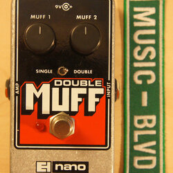 Electro Harmonix Nano Double Muff Distortion Guitar Effects Pedal