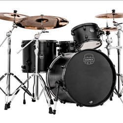 Mapex Meridian Black Raven 4-Piece Shell Pack Black