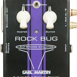 Carl Martin Rock Bug Headphone Guitar Amp and Speaker Simulator