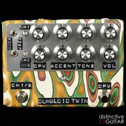 Shins Music Dumbloid Twin RF Special / EJ ODS Sukimo Leather Red FLower #1217