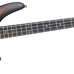 Ibanez SR500PB 4-String Electric Bass Guitar Brown Burst Flat