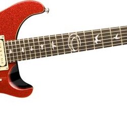 PRS SE Orianthi with Zebra Pickups Electric Guitar Red Sparkle