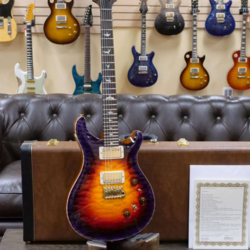 PAUL REED SMITH PRS PRIVATE STOCK # 9132 QUILT TOP CUSTOM 24 PIEZO BRAZILIAN ROSEWOOD BOARD INDIAN OCEAN SUNSET