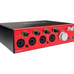 Focusrite Clarett 4Pre Thunderbolt Audio Interface