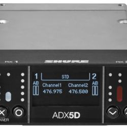 Shure ADX5D Axient Digital Dual-channel Portable Wireless Receiver
