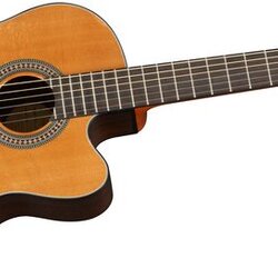 Lucero LC200SCE Rosewood/Cedar Acoustic-Electric Cutaway Classical Guitar