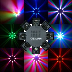 OmniSistem LED Dancer Intelligent Light Effect Black