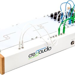 Cre8audio NiftyBundle Eurorack Synthesizer Kit Case with modules + cables