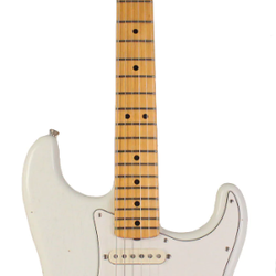 Fender Custom Shop Jimi Hendrix Voodoo Child Strat Guitar, Journeyman Relic, Olympic White