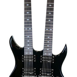 B.C. Rich Pro X Custom Bich Double Neck Electric Guitar