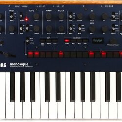 Korg Monologue Monophonic Analog Synthesizer with Presets