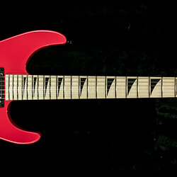 Jackson Custom Select Soloist SL2H Maple FB Electric Guitar - Special Edition Pink