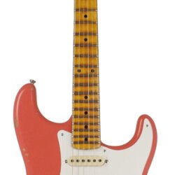 Fender Custom Shop 1956 Relic Strat Guitar, Faded, Aged Tahitian Coral