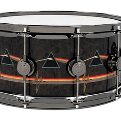 DW Collector's Series Pink Floyd Icon Snare 14x6.5 Black Nickel Hardware