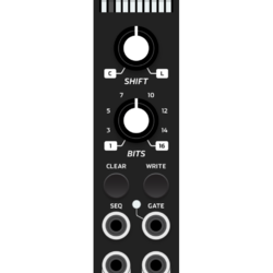 Grayscale Permutation 6hp (Black)